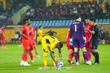 MATCH PHOTOS | MỘT ĐIỂM SỐ, MỘT TINH THẦN CHIẾN ĐẤU CỦA ĐỘI BÓNG XỨ THANH!